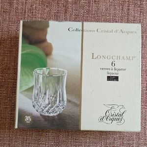 Longchamp Crystal Glass Set